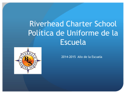 Riverhead Charter School Dress Code