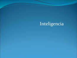 4.2 Inteligencia - Psicología Grupo Académico Monarca