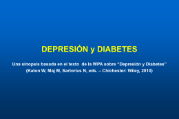 Depresión y Diabetes