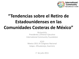 “US Retirement Trends in Coastal Communities of Mexico”