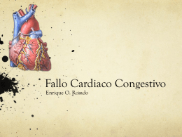 Qué es Fallo Cardiaco Congestivo?