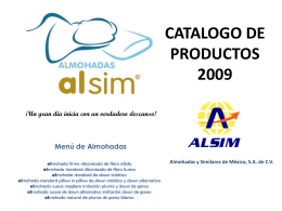 Diapositiva 1 - Almohadas WCM
