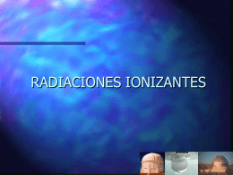 N° 33 Radiaciones Ionizantes
