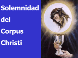Santísimo Cuerpo y Sangre de Cristo, Ciclo A. San Juan 6, 51-58