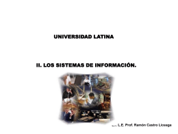 Sistemas de Información - Docencia FCA-UNAM