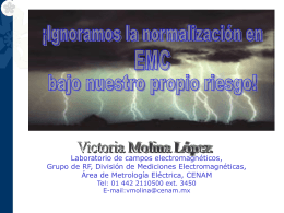 normalización-emc-INTERNET - Centro Nacional de Metrología