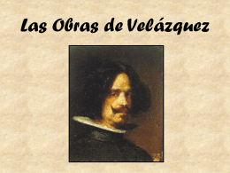 Las obras de Velázquez