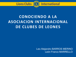 taller "conociendo a lions clubs international"