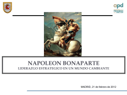 napoleon bonaparte liderazgo estrategico en un mundo cambiante