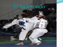 Presentación de Taekwondo ( GabY)