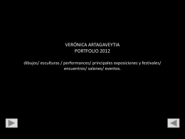 Diapositiva 1 - Verónica Artagaveytia