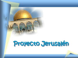 Proyecto Jerusalén