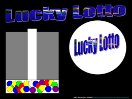 Lucky Lotto - Light Bulb Languages