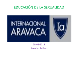 EDUCACIÓN DE LA SEXUALIDAD - Colegio Internacional Aravaca