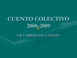 CUENTO COLECTIVO 2008-2009