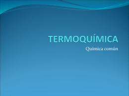 ÞTermoquimica - Fundación Educacional Mater Dei