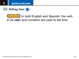Practice telling time by completing these sentences. (cont`d)