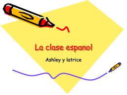 La clase espanol