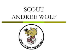 SCOUT ANDREE WOLF - Grupo Scout Andrèe Wolf