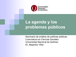 La_Agenda_y_Problemas_f - Universidad Nacional de Quilmes