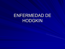 ENFERMEDAD DE HODGKIN