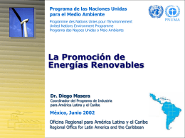 energia_bp - Programa de las Naciones Unidas para el Medio