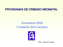 Presentación de PowerPoint - Fundación `Sira Carrasco`