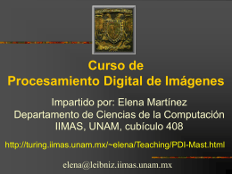 imagen - Departamento de Ciencias de la Computación :: IIMAS