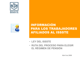 Ley del ISSSTE