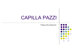 CAPILLA PAZZI