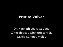 Prurito Vulvar - Dr. Kenneth Loaiciga