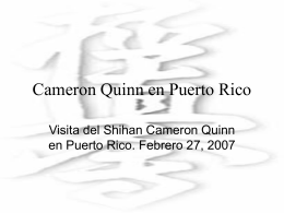 Cameron Quinn en PR
