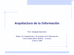 Arquitectura de la Información - LDC