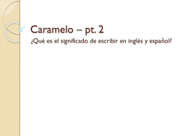 Caramelo – pt. 2