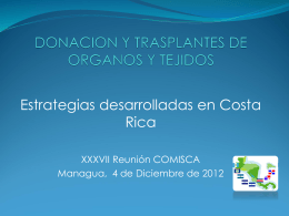 Donacion y Trasplante de Organos y Tejidos Humanos2