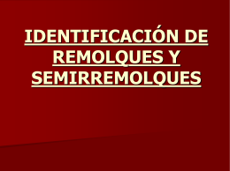 IDENTIFICACIÓN DE REMOLQUES Y SEMIRREMOLQUES
