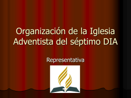 Organización de la Iglesia Adventista del séptimo DIA