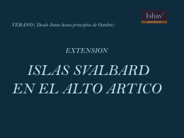 Islas Svalvard (Extensión)