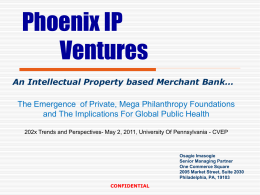 Phoenix IP Ventures - Global Vaccines 202X