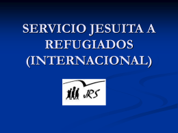 servicio jesuita a refugiados (internacional)
