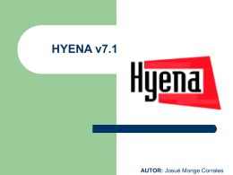 HYENA v7.1 - WordPress.com