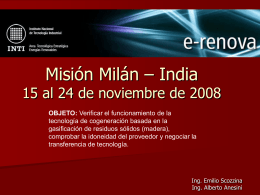 Viaje Milán – Italia 15/11/08 a 24/11/08