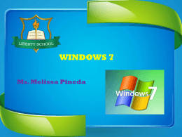 Qué es Windows 7? - computacion