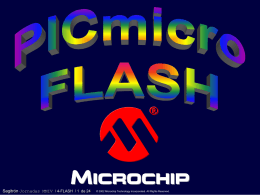 PICmicro FLASH - digsys.upc.edu