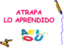 ATRAPA+LO+APRENDIDO