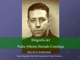 Biografía de San Alberto Hurtado