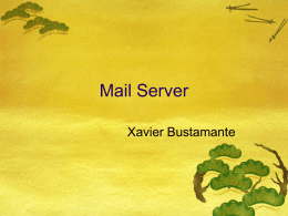 Server Mail en Tiger