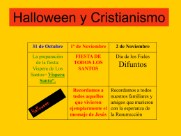 Halloween y Cristianismo