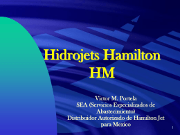 Hidrojets Hamilton HM - servicios especializados de abastecimiento