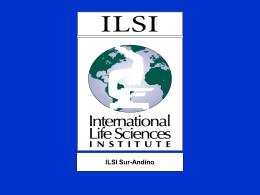 ILSI Sur -Andino - Ministerio de Salud